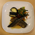 秋刀魚の韓国風焼き