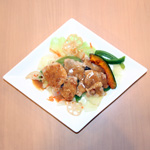 豚肉味噌生姜焼き（１/３日野菜)
